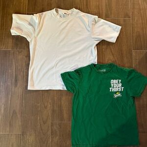 Uniqlo T and Sprite T